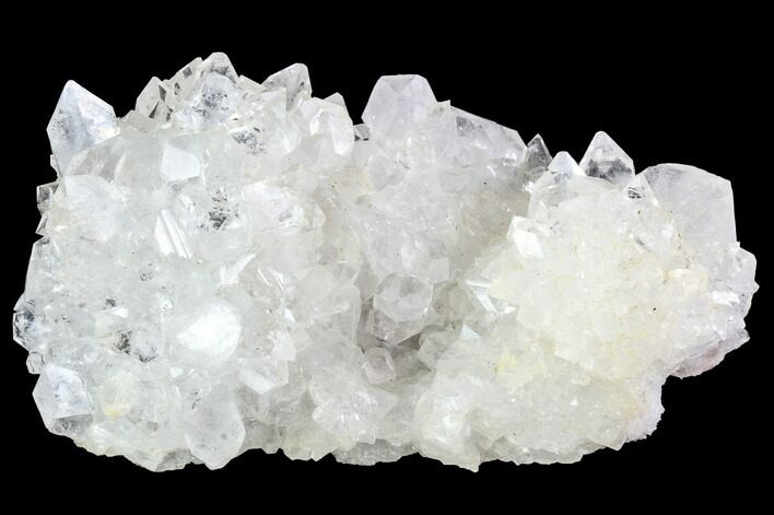 Clear/White Apophyllite Crystal Cluster - India #92237